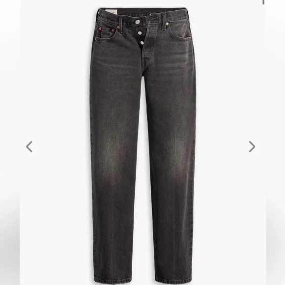 Levi’s 501 90’s jeans in black wash - Picture 2 of 5